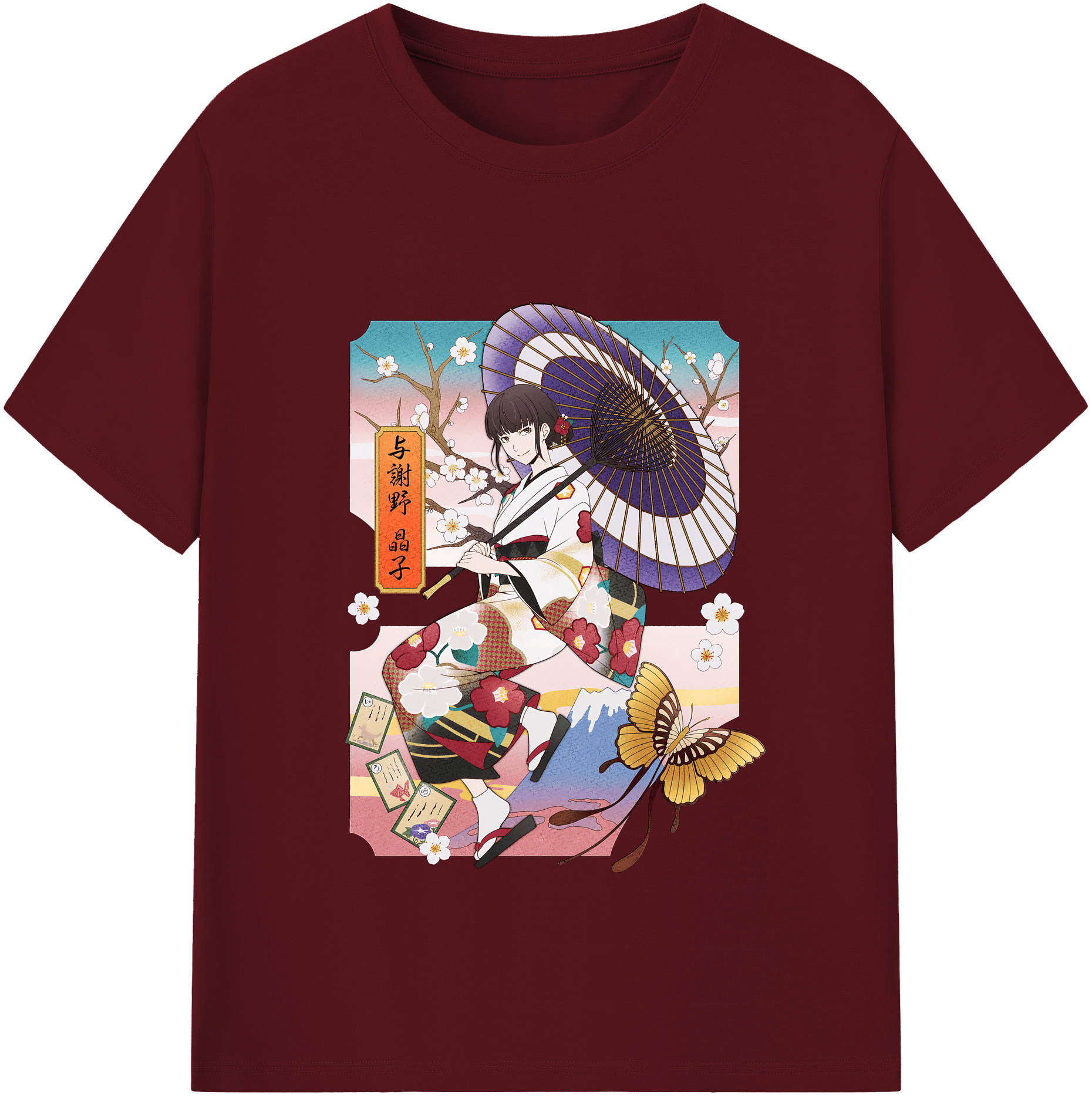 （画像用） 文豪ストレイドッグス Bungo Stray Dogs 綿100％半袖Tシャツ（フロントプリント）